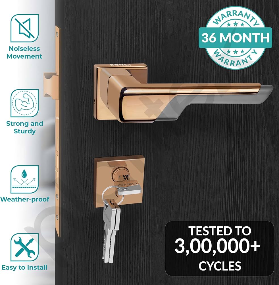 Plantex Premium Door Lock with 3 Years of Warranty/Main Door Lock